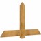 Ekena Millwork Eugene Rough Sawn Timber Gable Bracket, Western Red Cedar, 60"W x 35"H x 2"D x 6"F, 14/12 Pitch GBW060X35X0206EUG00RWR - alternate 5